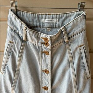 Zimmermann Light Blue Women's Skirt
